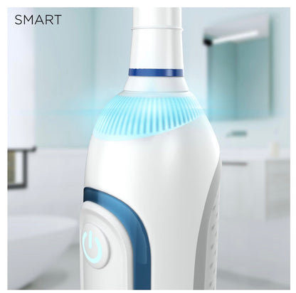 Oral-B Smart 6 Blue Electric Toothbrush, pro-timer, smart Bluetooth, visible pressure sensor, 5 brushing modes