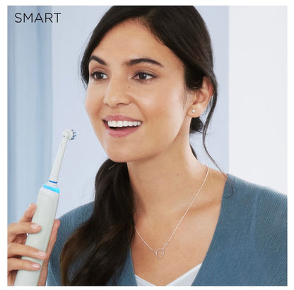 Oral-B Smart 6 Blue Electric Toothbrush, pro-timer, smart Bluetooth, visible pressure sensor, 5 brushing modes