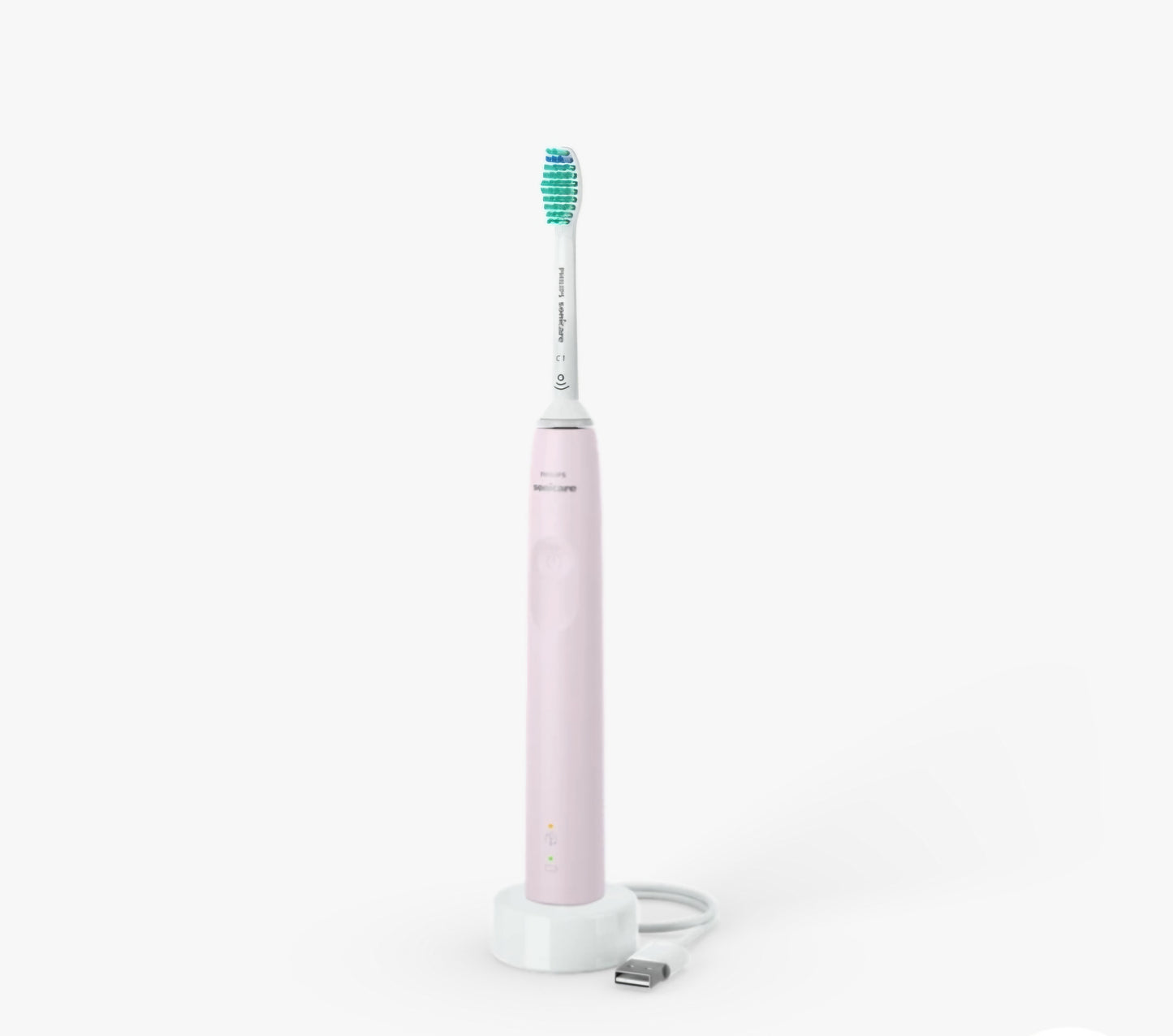 Philips Sonicare 3100 series Sonic electric toothbrush with case - sugar rose, black and  white ink HX3673/11