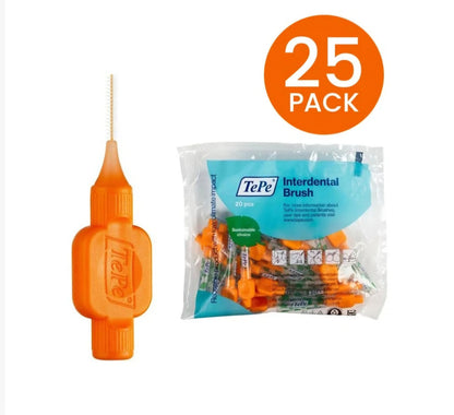 TEPE Pink 0.4mm  Interdental Brushes pack of 25