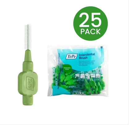 TEPE Pink 0.4mm  Interdental Brushes pack of 25